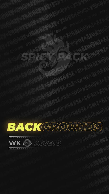 SPICY PACK - BACKGROUNDS AND TRANSITIONS | 75 ASSETS FOR YOUR VIDEO